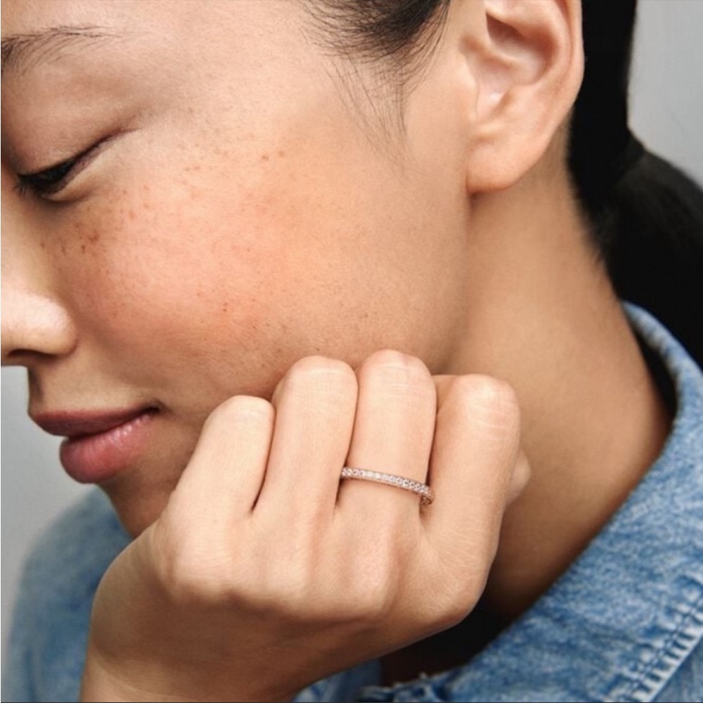 Pandora | Sparkle & Hearts | Rose Gold | Ring